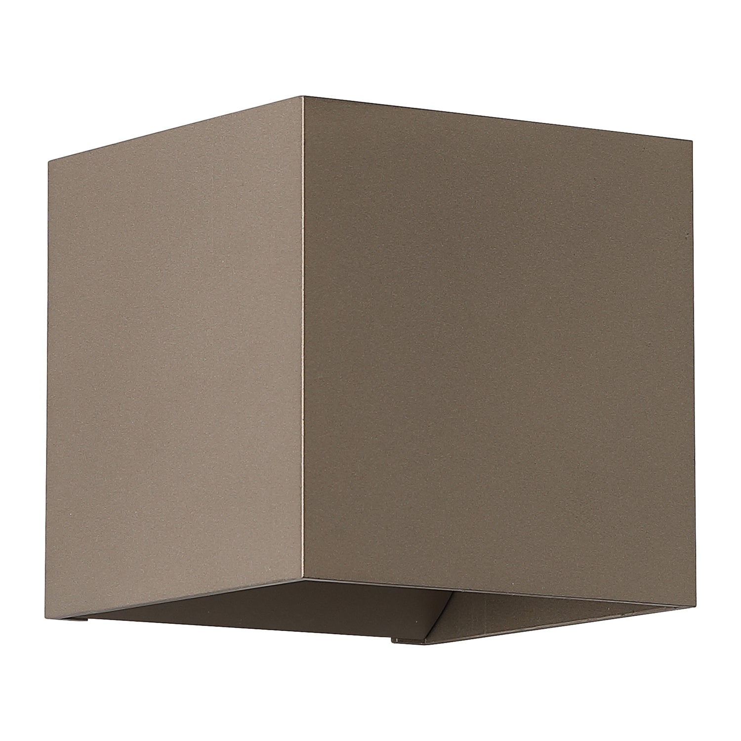 Searchlight Wall Wandlamp Vierkant - H 9,7 cm - Latte