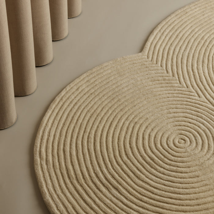 Bolia Zen Vloerkleed 175 x 240 cm - Rounded - Beige