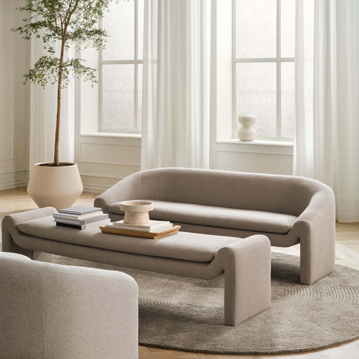 Bolia Zen Vloerkleed 180 x 240 cm - Shaped - Dark Beige