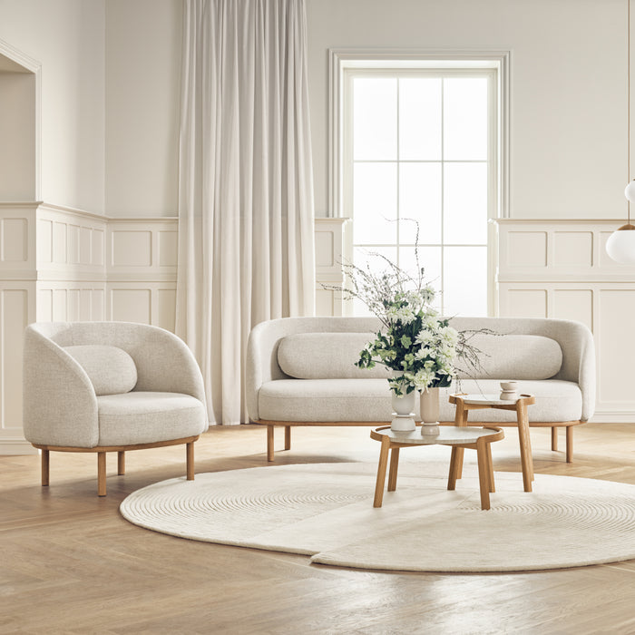 Bolia Zen Vloerkleed 250 x 291 cm - Split - Crème