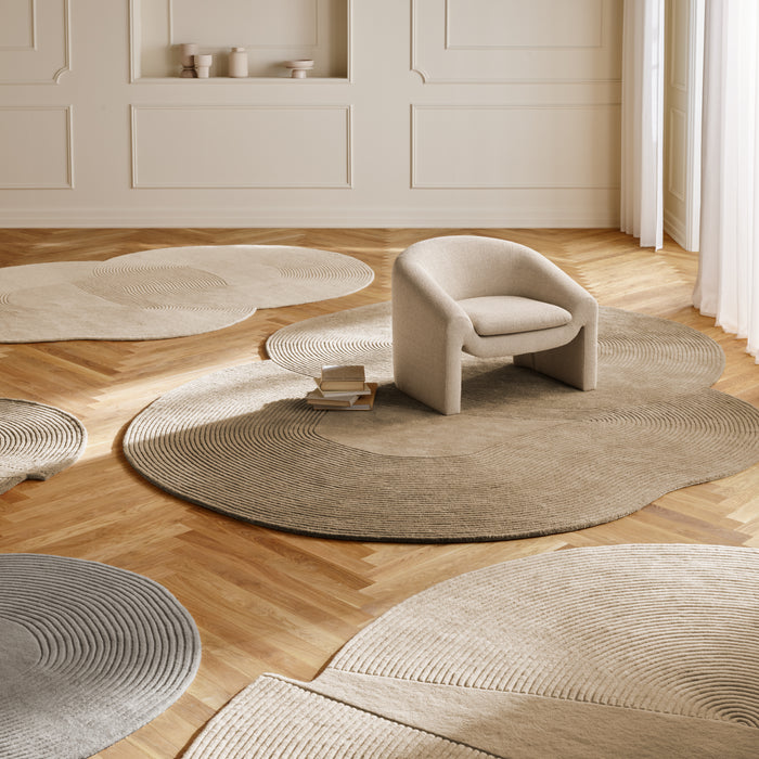 Bolia Zen Vloerkleed 250 x 291 cm - Split - Crème