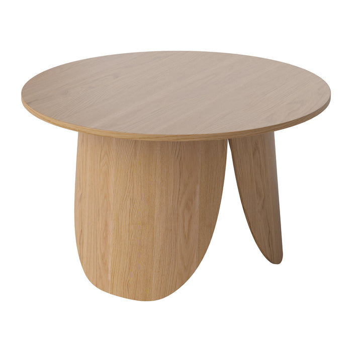 Bolia Peyote Salontafel - H 45 x Ø 80 cm - Gelakt Eiken