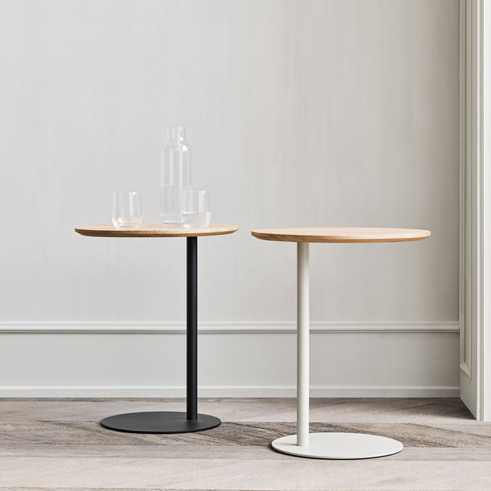 Bolia Pillar Bijzettafel - Geolied Eiken - Zwart Staal