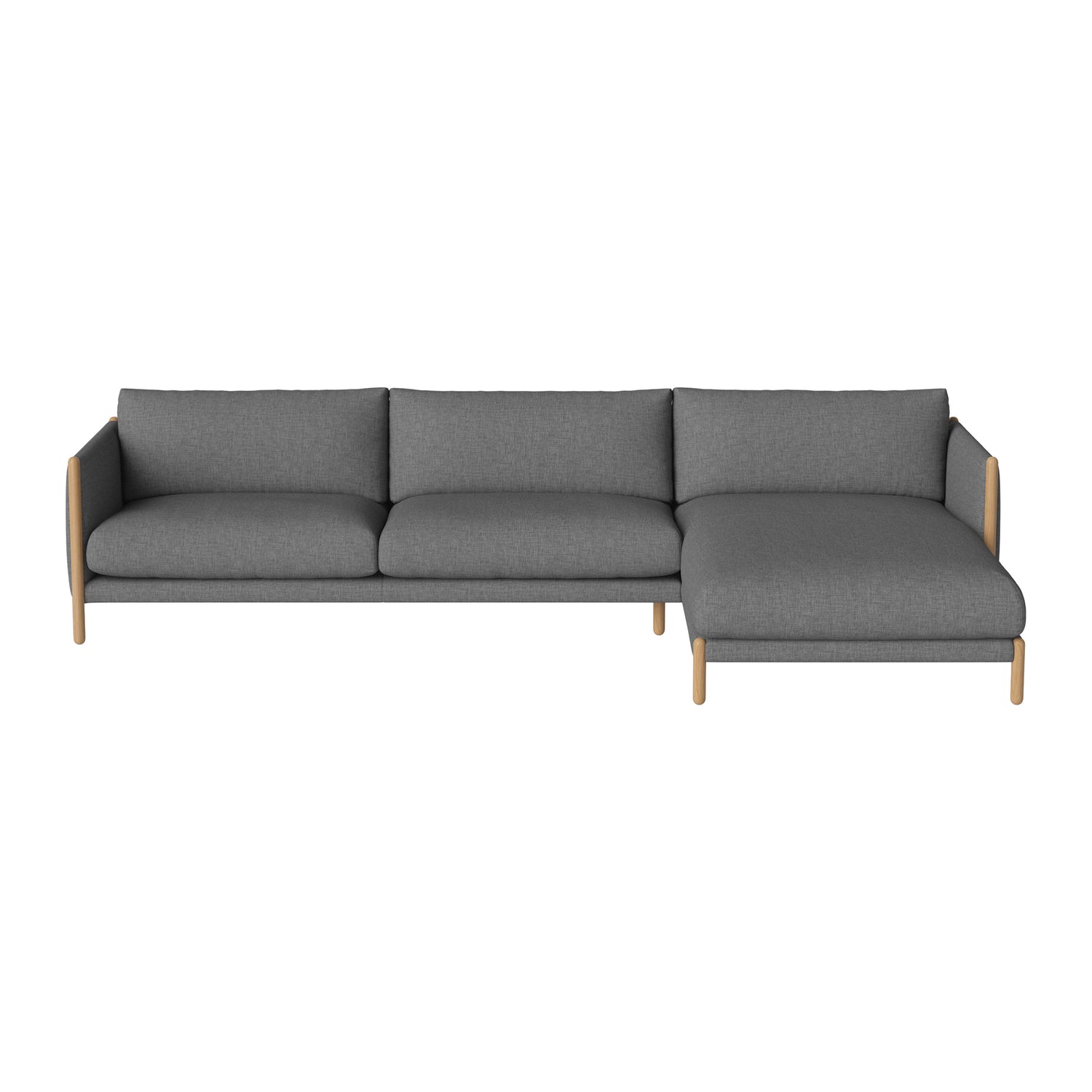 Bolia Hayden Hoekbank met Chaise Longue Rechts - Blue Grey