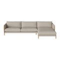 Bolia Hayden Hoekbank met Chaise Longue Rechts - Dark Beige