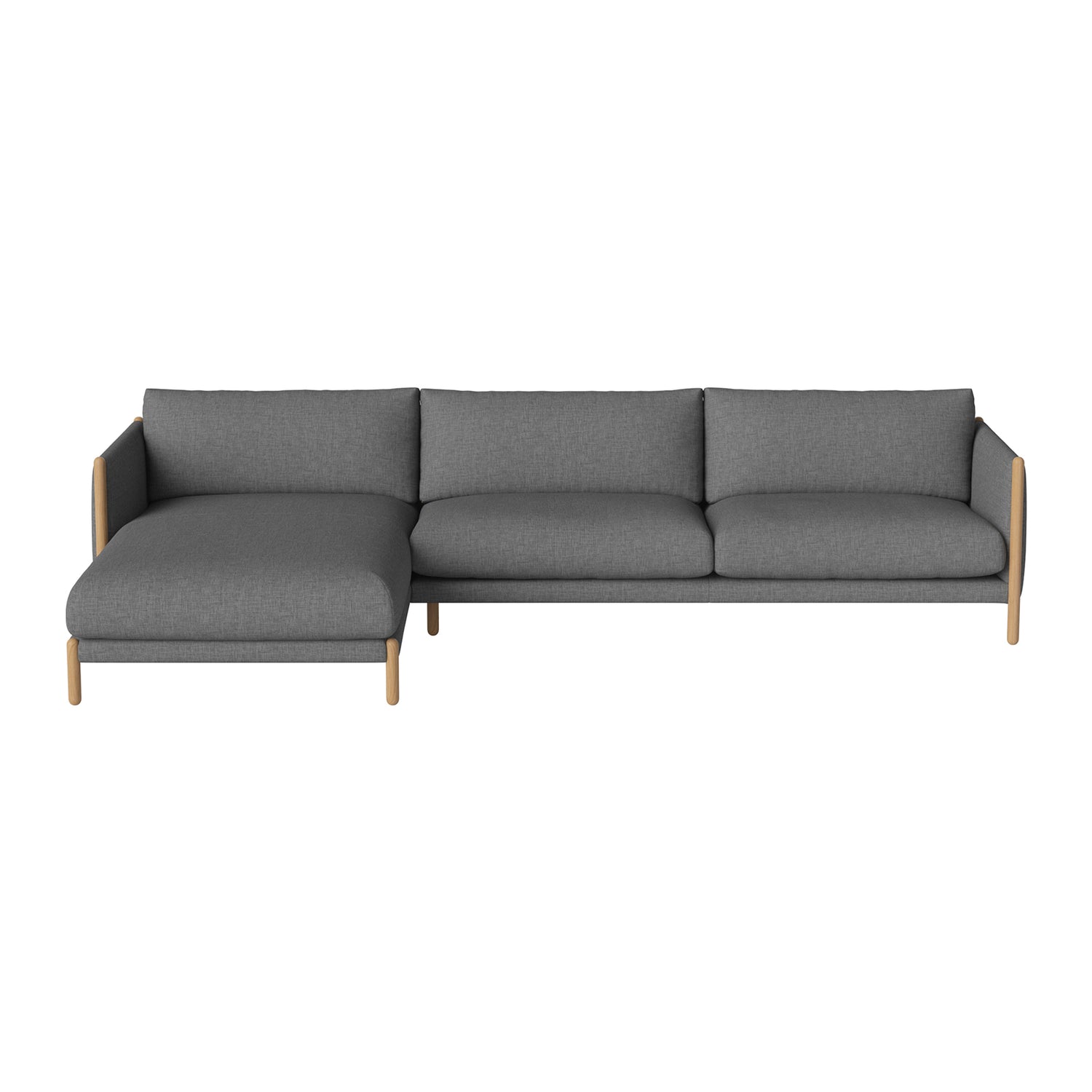 Bolia Hayden Hoekbank met Chaise Longue Links - Blue Grey