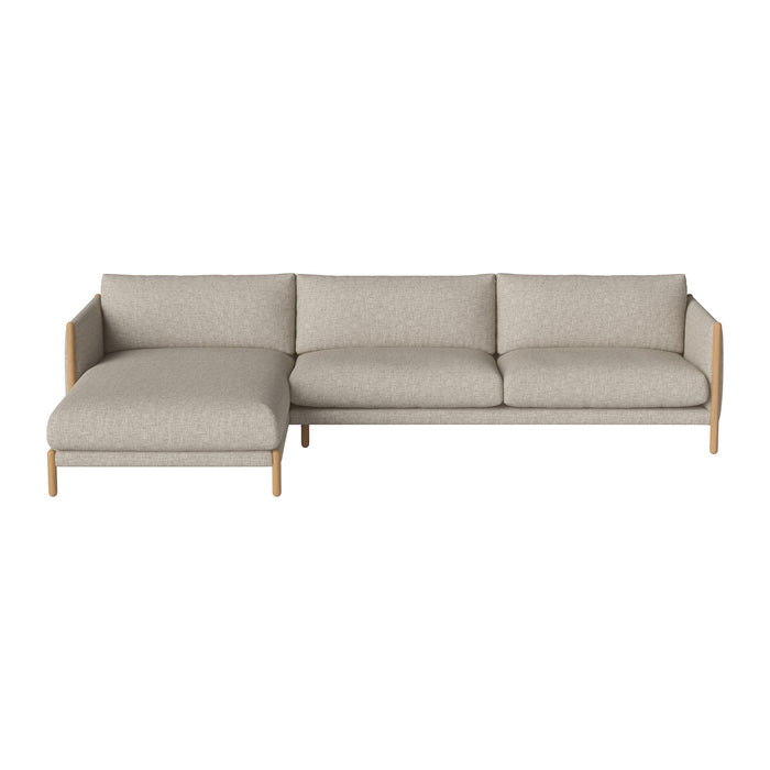 Bolia Hayden Hoekbank met Chaise Longue Links - Dark Beige