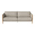 Bolia Hayden 2,5-zitsbank - Dark Beige