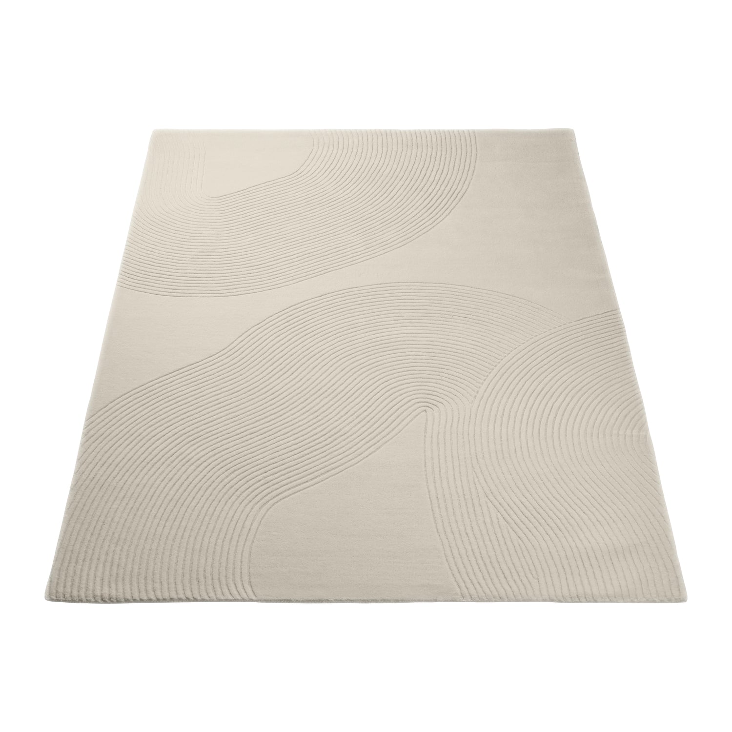Bolia Zen Vloerkleed 170 x 240 cm - Shaped Rechthoekig - Crème