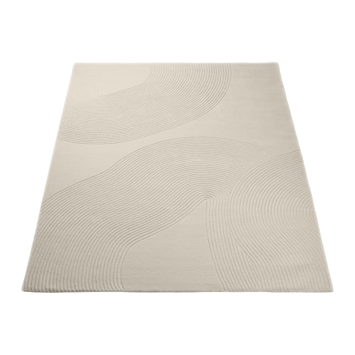 Bolia Zen Vloerkleed 170 x 240 cm - Shaped Rechthoekig - Crème