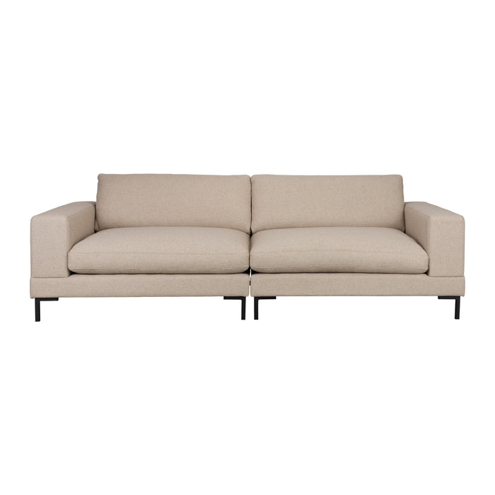 Zuiver x fonQ Wester 3-zitsbank - Cappuccino