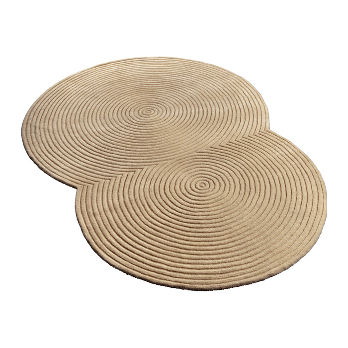 Bolia Zen Vloerkleed 134 x 190 cm - Rounded - Beige
