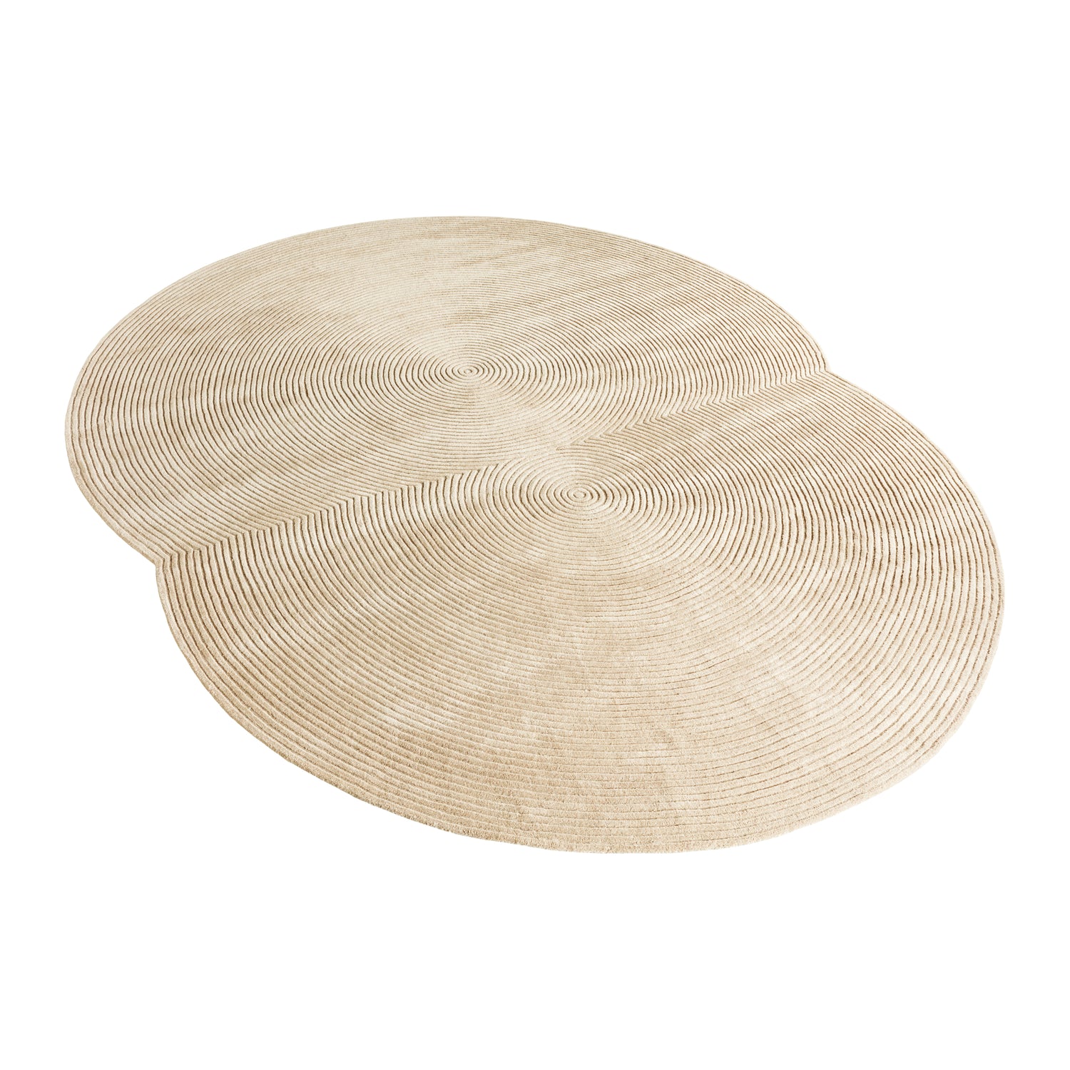 Bolia Zen Vloerkleed 300 x 377 cm - Rounded - Crème
