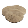Bolia Zen Vloerkleed 140 x 145 cm - Shaped - Dark Beige