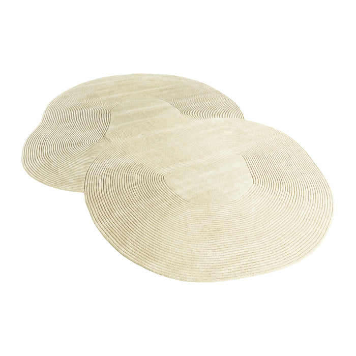 Bolia Zen Vloerkleed 300 x 400 cm - Shaped - Crème