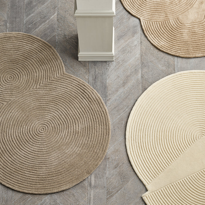 Bolia Zen Vloerkleed 134 x 190 cm - Rounded - Beige