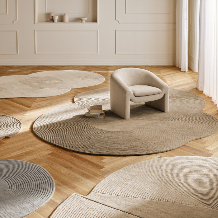 Bolia Zen Vloerkleed 157 x 180 cm - Split - Beige