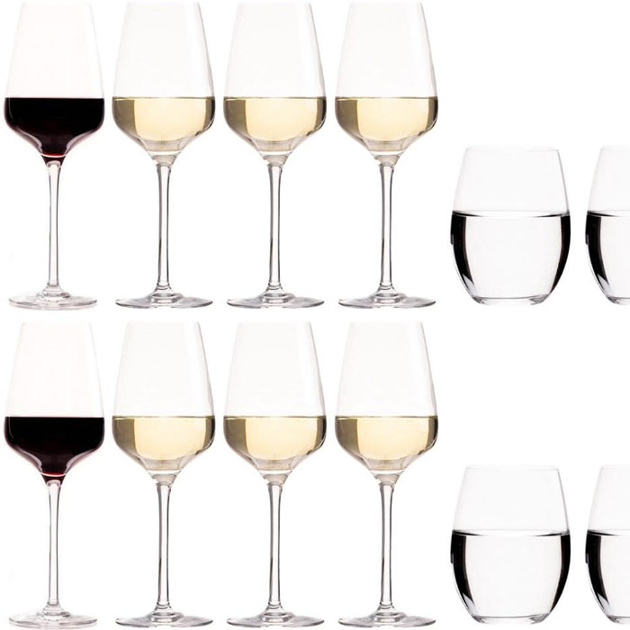 Chef & Sommelier Wijnglazenset Sublym (Rode wijnglazen & Witte wijnglazen & Waterglazen) - 18 delige set