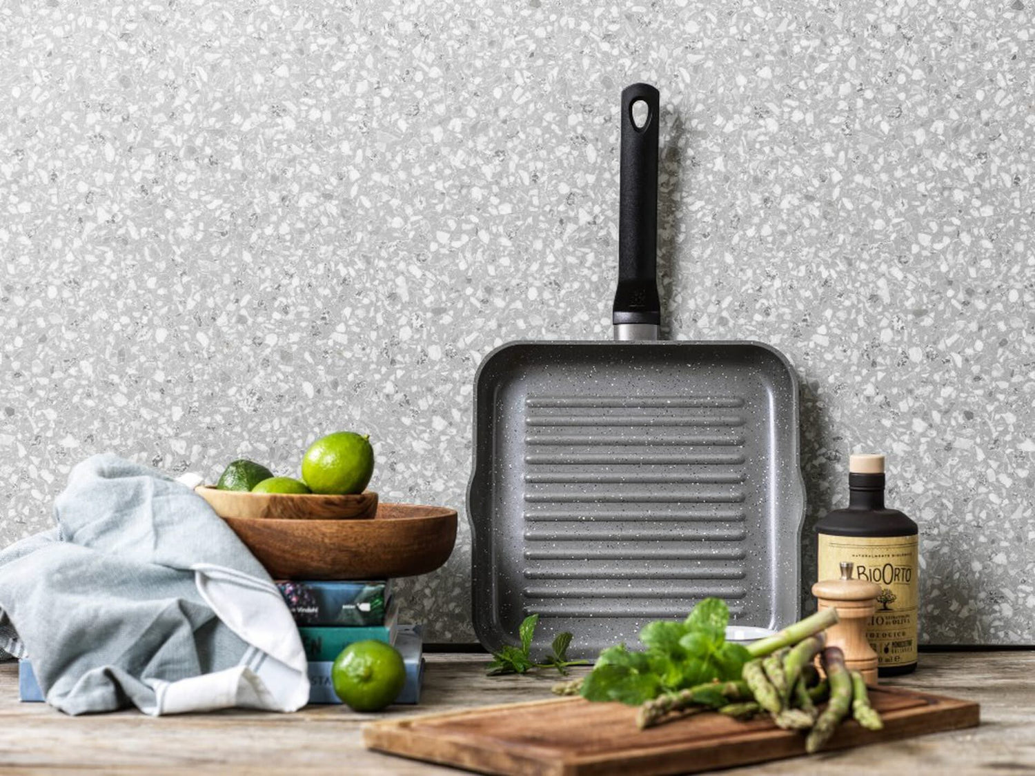 BK Granite grillpan 26x26 cm