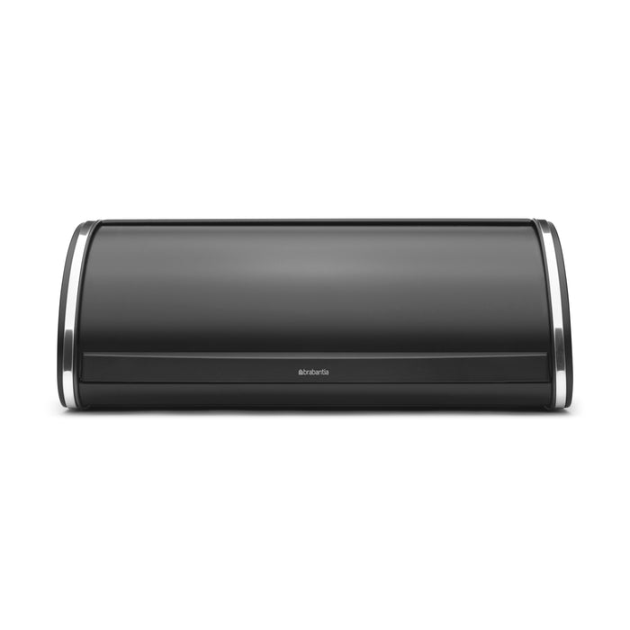 Broodtrommel met schuifdeksel - Matt Black