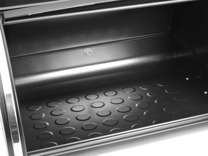 Broodtrommel met schuifdeksel - Matt Black