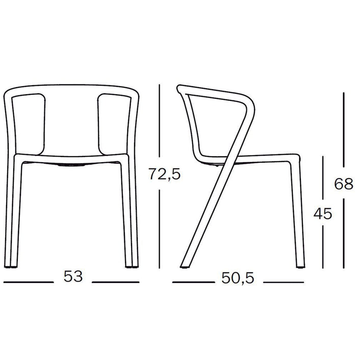 Magis Air-Armchair tuinstoel beige