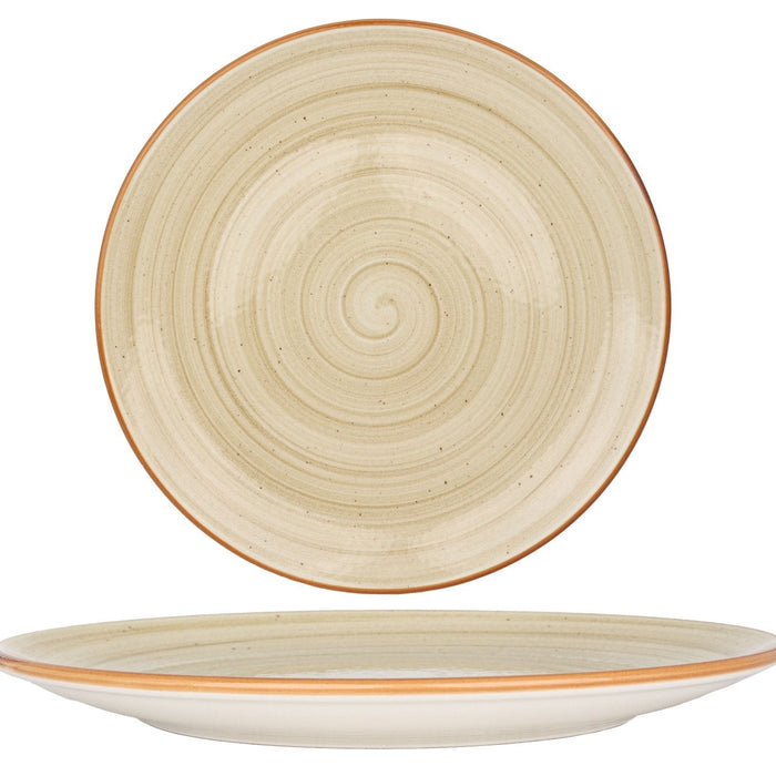 Bonna Dinerbord - Aura Terrain - Porselein - 27 cm - set van 6