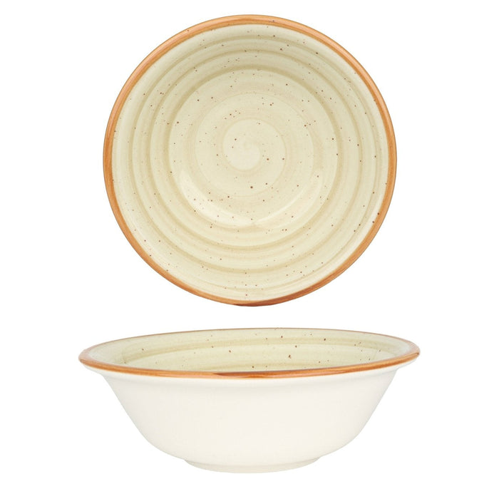 Bonna Kommetje - Aura Terrain - Porselein - 16 cm (400cc) - set van 6