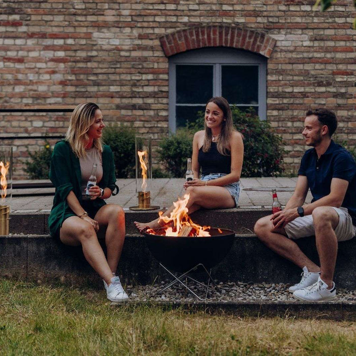 Höfats - Spin Sfeerlantaarn Grondpen Beide Maten 3-delig Eiken