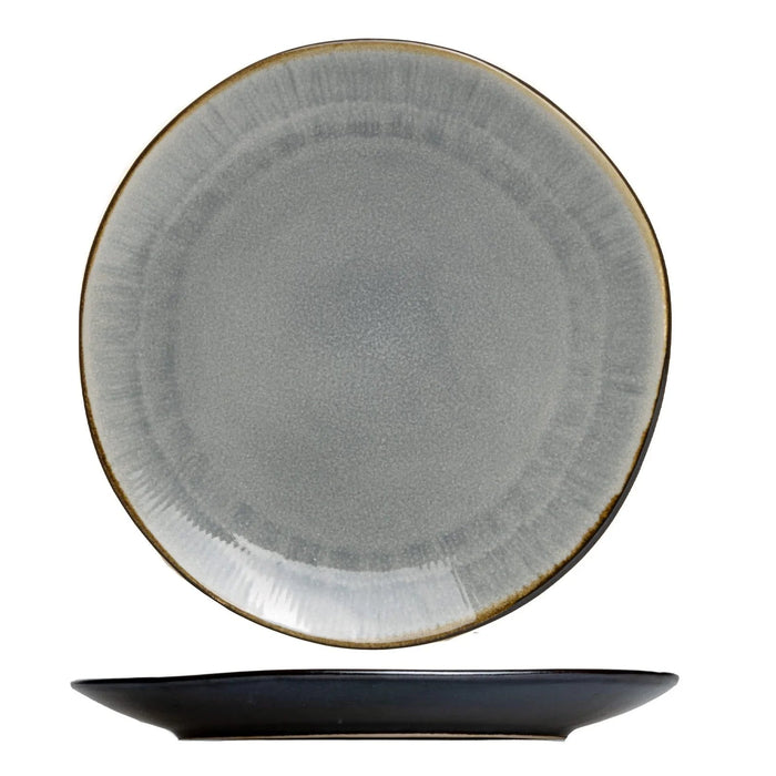 Cookinglife Ontbijtborden | Dessertborden Nola Warm Grey ø 21 cm - 6 stuks