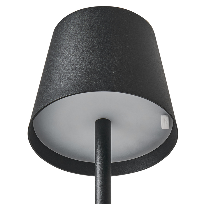 Beliani - VALIRA - Tafellamp - Zwart - Aluminium|IJzer