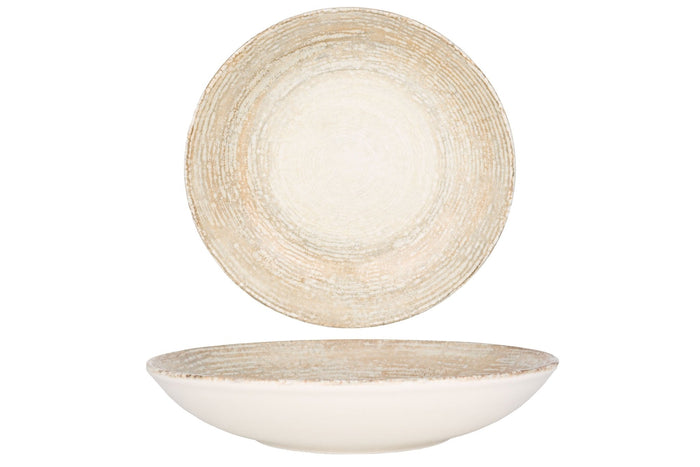 Bonna Diep bord - Patera - Porselein - 25 cm (1300cc) - set van 6