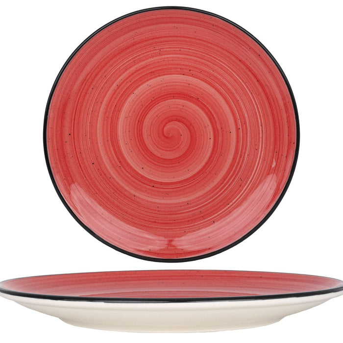 Bonna Dinerbord - Aura Passion - Porselein - 27 cm - set van 6
