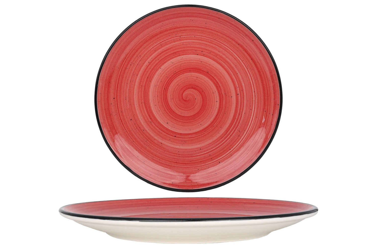 Bonna Dinerbord - Aura Passion - Porselein - 27 cm - set van 6