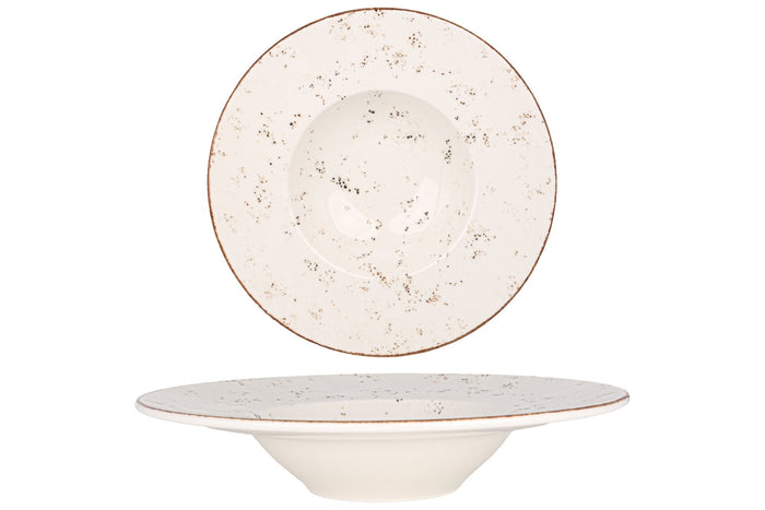 Bonna Pastabord - Grain - Porselein - 28 cm (400cc) - set van 2