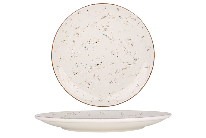 Bonna Dinerbord - Grain - Porselein - 27 cm - set van 6