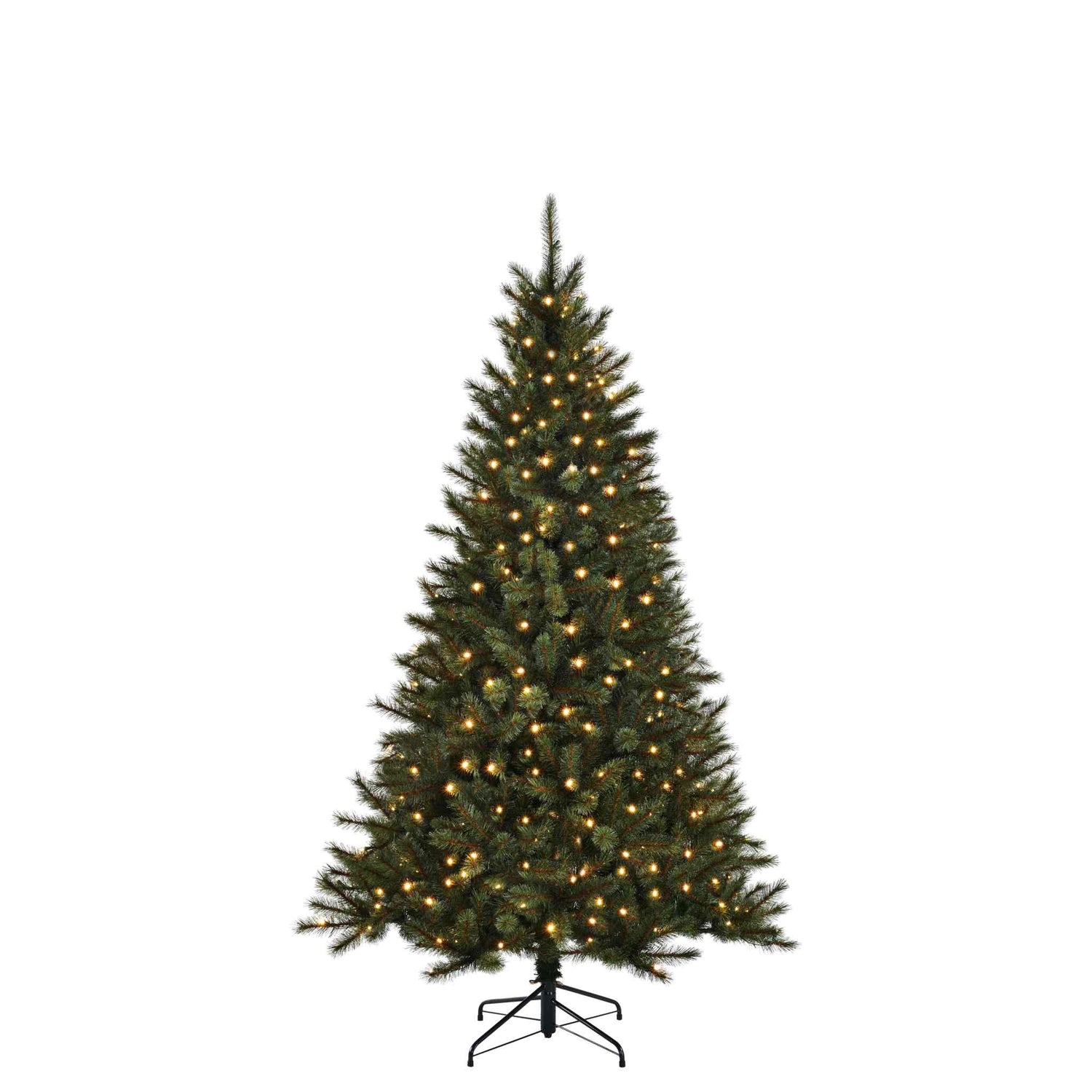 Black Box Kunstkerstboom Toronto - 114x114x185 cm - PVC|Hardnaald - Groen - 190LED