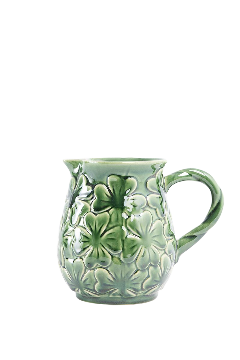 Sissy-Boy Groene karaf met klavertjes vier