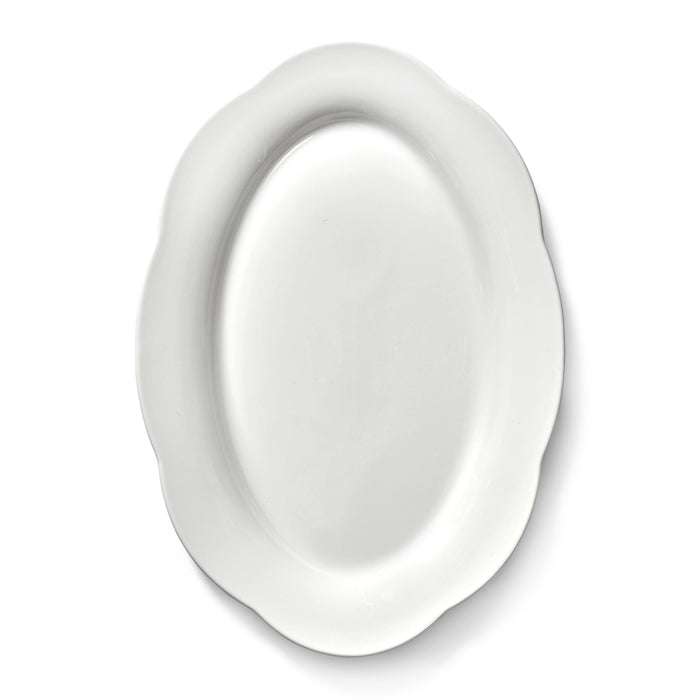 SERAX - Sergio Herman - Silhouette Diep Bord Ovaal - Wit - Set van 2