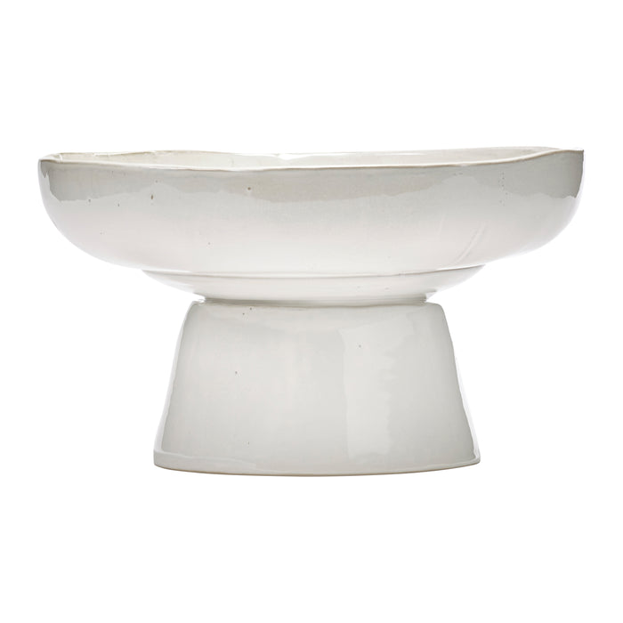 SERAX - Marie Michielssen - La Mère Serveerschaal op Voet - Off-White