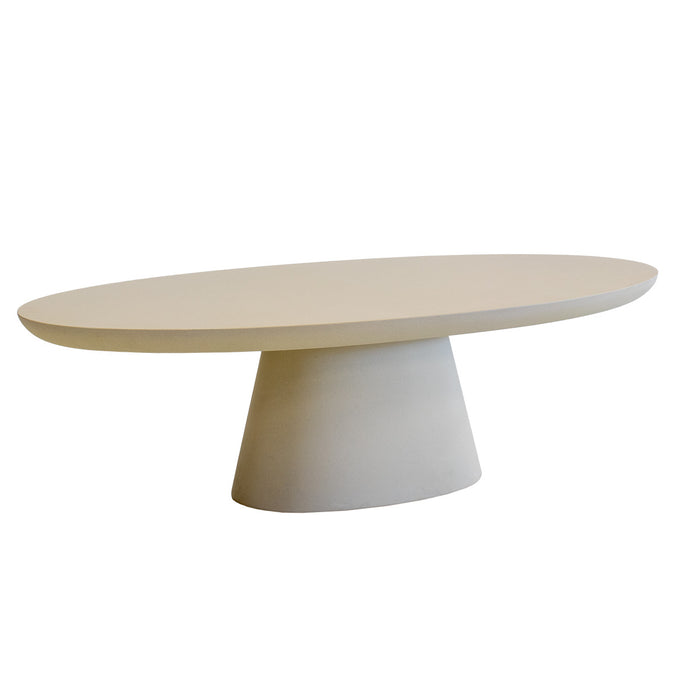 Giga Meubel - Salontafel Cleo Ovaal Beige 130cm