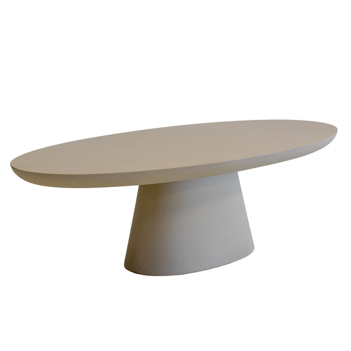 Giga Meubel - Salontafel Cleo Ovaal Beige 130cm