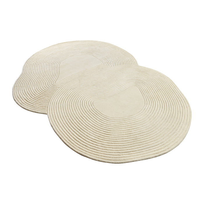 Bolia Zen Vloerkleed 250 x 333 cm - Shaped - Crème