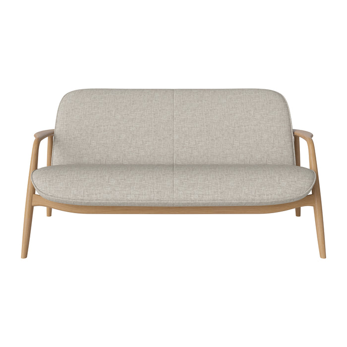Bolia Bowie 2-zitsbank - Eiken - Sand