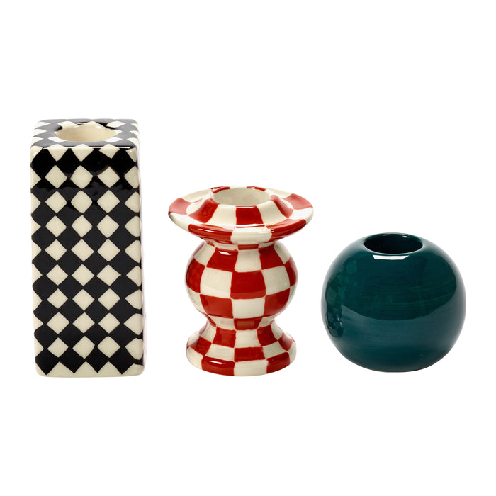 SERAX - Wouters & Hendrix - Les Objets Kandelaar - Set van 3