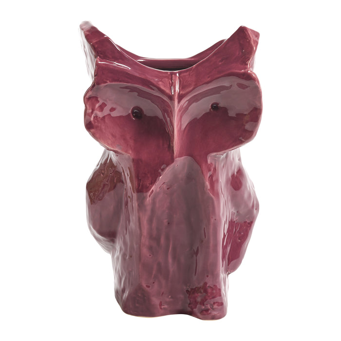 SERAX - Marni - Owl After Midnight Vaas L - Aubergine