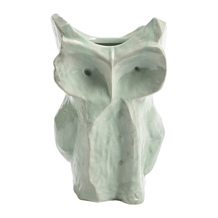 SERAX - Marni - Owl After Midnight Vaas L - Lichtblauw