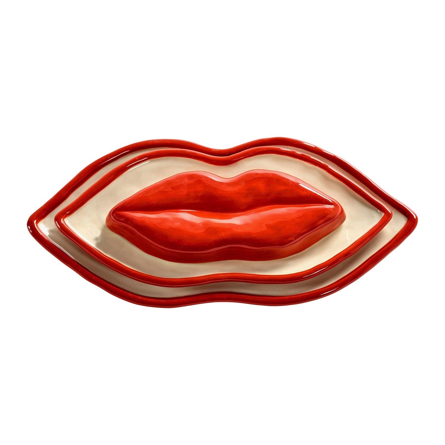 SERAX - Wouters & Hendrix - Lips Serveerschaal Set van 3