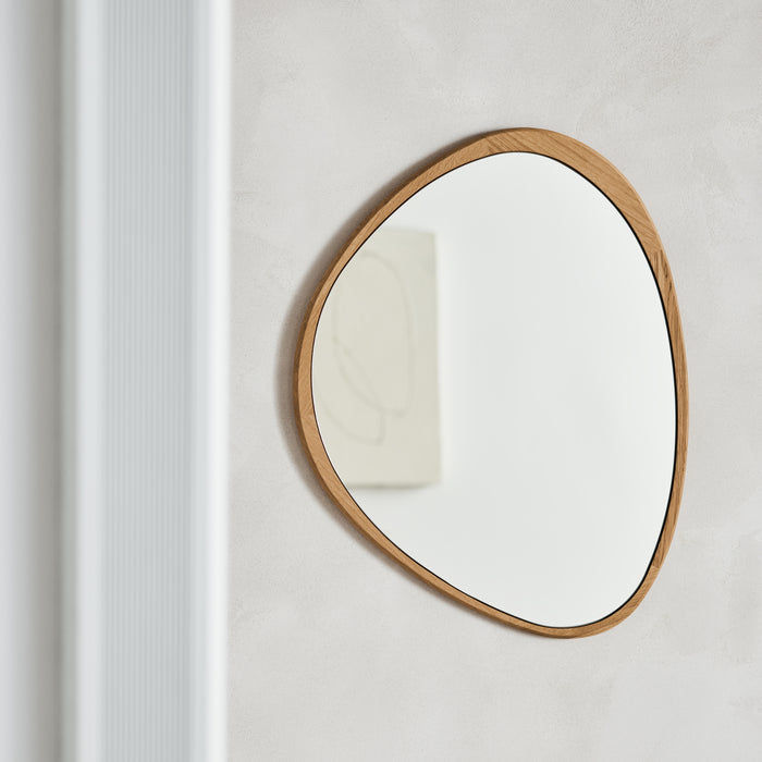 Bolia Elope Spiegel - H 57,5 x B 73,5 cm - Oiled Oak