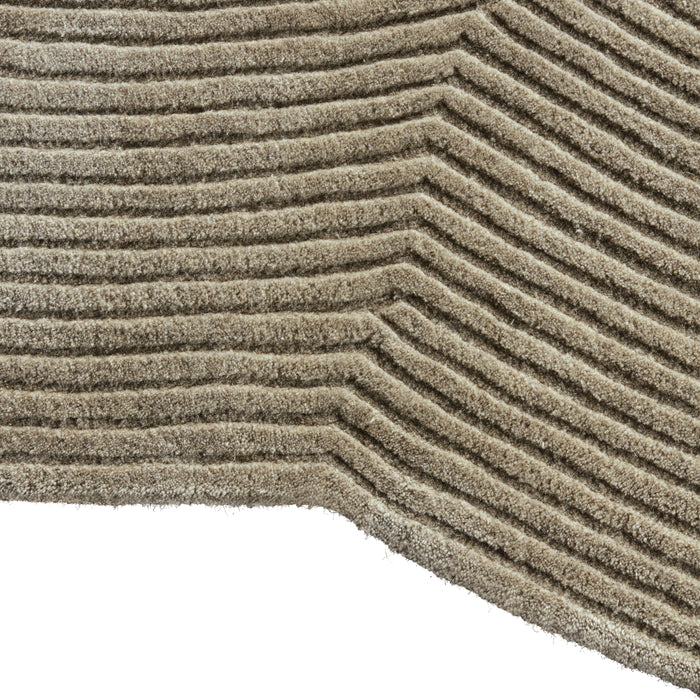 Bolia Zen Vloerkleed 257 x 330 cm - Rounded - Dark Beige